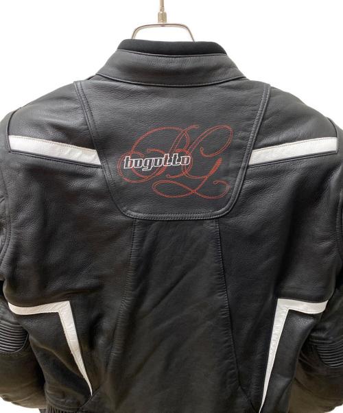 bogotto（ボゴット）BOGOTTO (ボゴット) プロテクターバイクジャケット ブラック サイズ:Lの古着・服飾アイテム