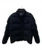 PRADAプラダ）の古着「25AW 2WAYミディアムウェイト コーデュロイ ダウンジャケット」｜ブラック