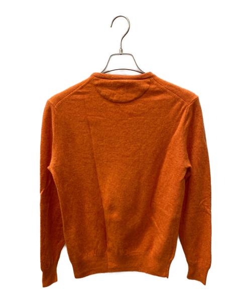 POLO RALPH LAUREN（ポロ・ラルフローレン）POLO RALPH LAUREN (ポロ・ラルフローレン) 薄手ニット オレンジ サイズ:Sの古着・服飾アイテム