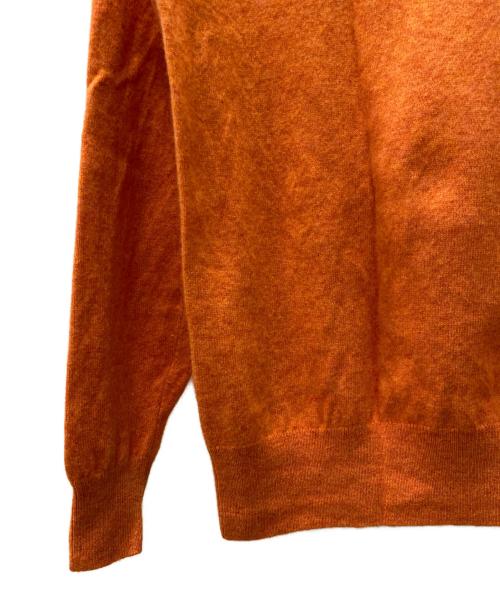 POLO RALPH LAUREN（ポロ・ラルフローレン）POLO RALPH LAUREN (ポロ・ラルフローレン) 薄手ニット オレンジ サイズ:Sの古着・服飾アイテム