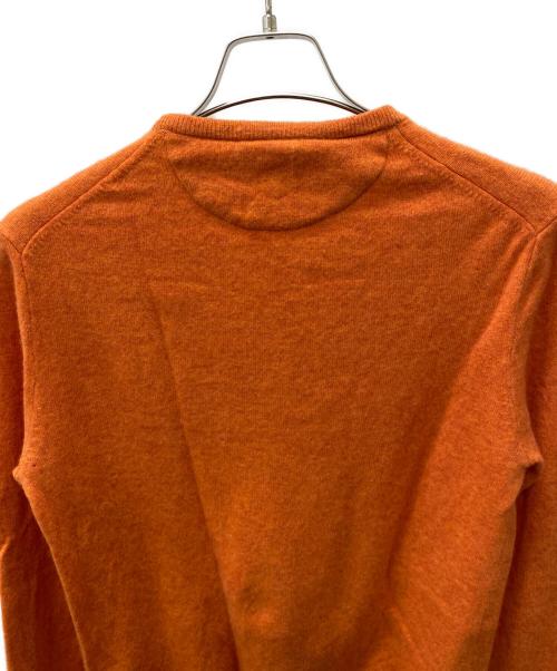 POLO RALPH LAUREN（ポロ・ラルフローレン）POLO RALPH LAUREN (ポロ・ラルフローレン) 薄手ニット オレンジ サイズ:Sの古着・服飾アイテム