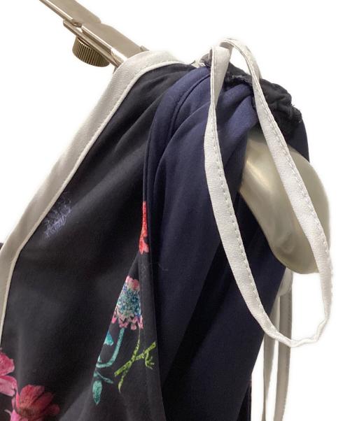 Snidel（スナイデル）Snidel (スナイデル) フラワードロストディティールワンピース ネイビーの古着・服飾アイテム