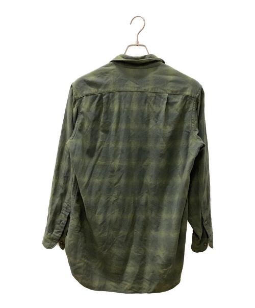 PENDLETON（ペンドルトン）PENDLETON (ペンドルトン) 60年代 長袖シャツ グリーン サイズ:16の古着・服飾アイテム