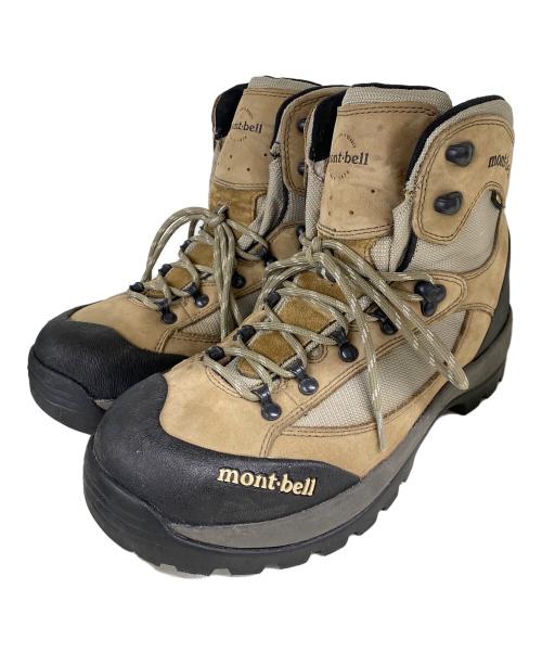 mont-bell（モンベル）mont-bell (モンベル) トレッキングシューズ ベージュ×ブラック サイズ:27cmの古着・服飾アイテム
