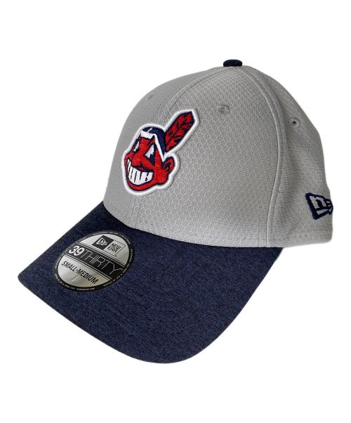 New Era（ニューエラ）New Era (ニューエラ) キャップ グレー×ネイビーの古着・服飾アイテム