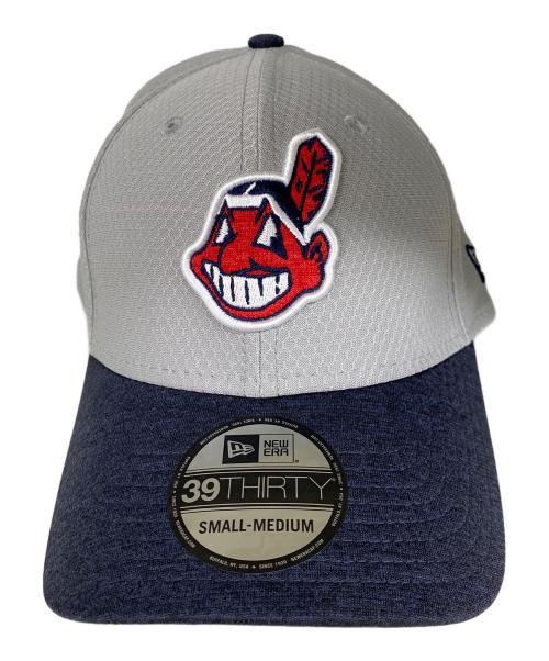 New Era（ニューエラ）New Era (ニューエラ) キャップ グレー×ネイビーの古着・服飾アイテム
