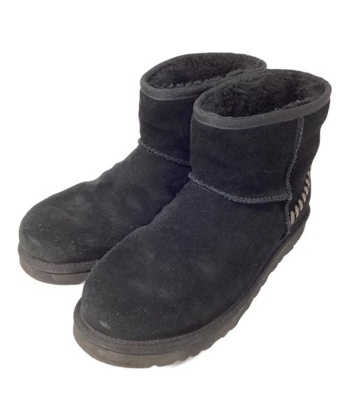 UGG（アグ）UGG (アグ) ムートンブーツ ブラック サイズ:27cmの古着・服飾アイテム