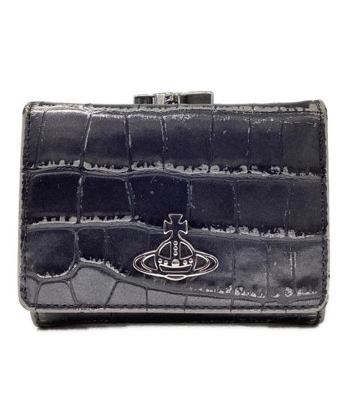 Vivienne Westwood（ヴィヴィアンウエストウッド）Vivienne Westwood (ヴィヴィアンウエストウッド) SMALL FRAME WALLET ブラックの古着・服飾アイテム