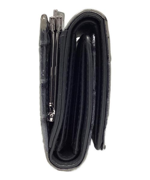 Vivienne Westwood（ヴィヴィアンウエストウッド）Vivienne Westwood (ヴィヴィアンウエストウッド) SMALL FRAME WALLET ブラックの古着・服飾アイテム