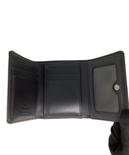Vivienne Westwood（ヴィヴィアンウエストウッド）Vivienne Westwood (ヴィヴィアンウエストウッド) SMALL FRAME WALLET ブラックの古着・服飾アイテム