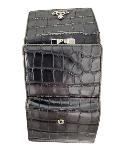 Vivienne Westwood（ヴィヴィアンウエストウッド）Vivienne Westwood (ヴィヴィアンウエストウッド) SMALL FRAME WALLET ブラックの古着・服飾アイテム