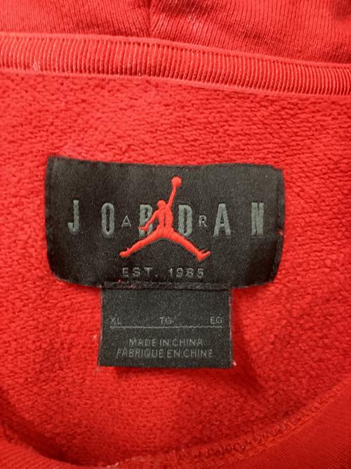 JORDAN（ジョーダン）JORDAN (ジョーダン) プルオーバーパーカー レッド サイズ:XLの古着・服飾アイテム