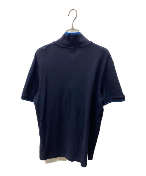 BOSS HUGO BOSS（ボス ヒューゴボス）BOSS HUGO BOSS (ボス ヒューゴボス) ハーフジップポロシャツ ブラック サイズ:Sの古着・服飾アイテム