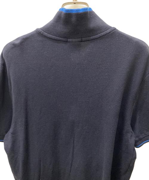 BOSS HUGO BOSS（ボス ヒューゴボス）BOSS HUGO BOSS (ボス ヒューゴボス) ハーフジップポロシャツ ブラック サイズ:Sの古着・服飾アイテム