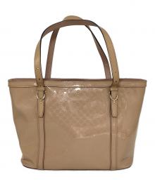 GUCCI（グッチ）の古着「エナメルトートバッグ」