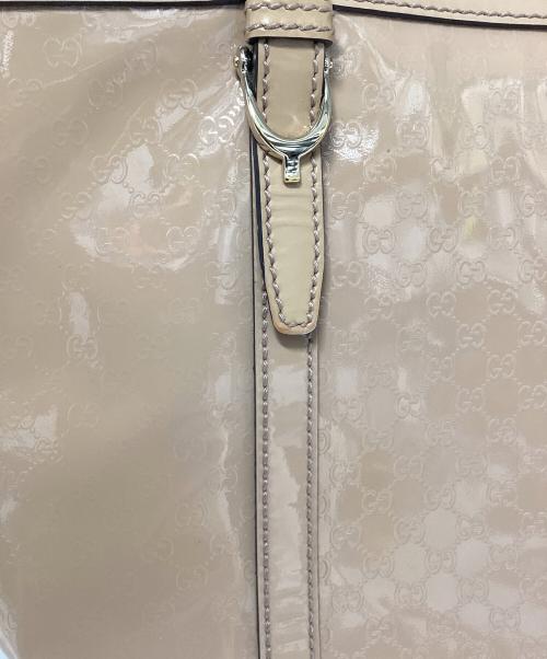 GUCCI（グッチ）GUCCI (グッチ) エナメルトートバッグの古着・服飾アイテム