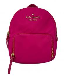 Kate Spade（ケイトスペード）の古着「リュック」｜ショッキングピンク