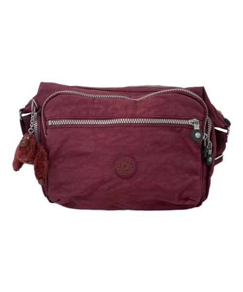 Kipling（キプリング）Kipling (キプリング) ショルダーバッグ ボルドーの古着・服飾アイテム
