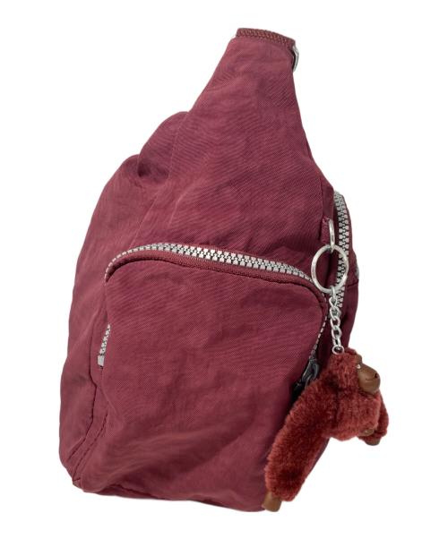 Kipling（キプリング）Kipling (キプリング) ショルダーバッグ ボルドーの古着・服飾アイテム