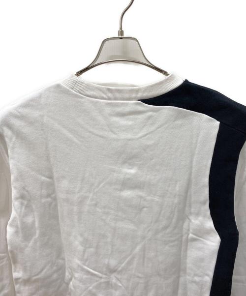 CRONOS（クロノス）CRONOS (クロノス) 長袖カットソー ホワイト サイズ:Sの古着・服飾アイテム