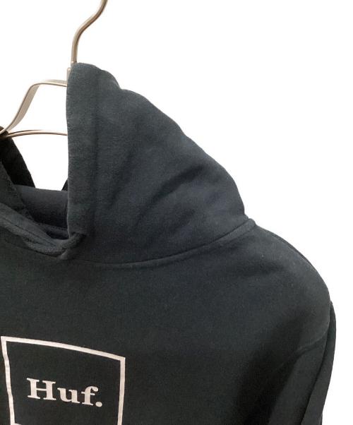 HUF（ハフ）HUF (ハフ) プルオーバーパーカー ブラック サイズ:Lの古着・服飾アイテム