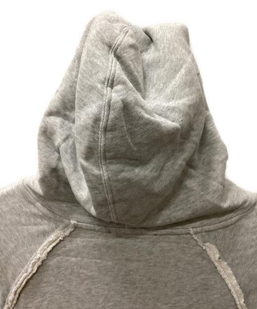 DIESEL（ディーゼル）DIESEL (ディーゼル) プルオーバーパーカー グレー サイズ:Mの古着・服飾アイテム
