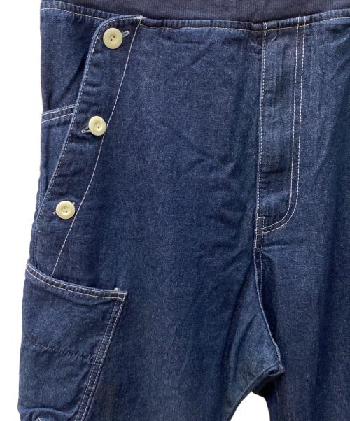 mercibeaucoup（メルシーボークー）mercibeaucoup (メルシーボークー) サルエルデニムパンツ インディゴの古着・服飾アイテム