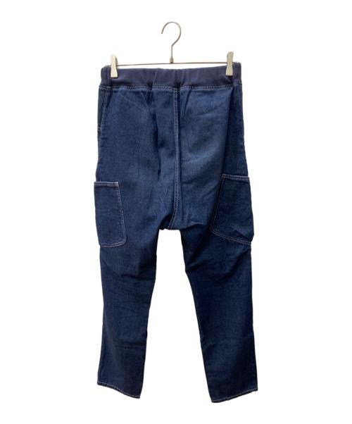 mercibeaucoup（メルシーボークー）mercibeaucoup (メルシーボークー) サルエルデニムパンツ インディゴの古着・服飾アイテム