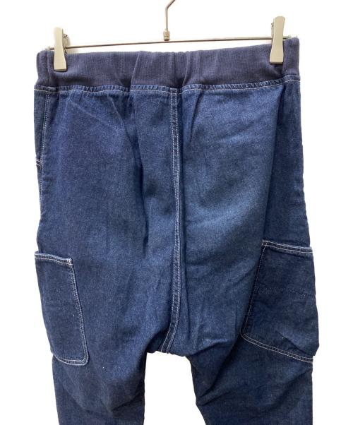 mercibeaucoup（メルシーボークー）mercibeaucoup (メルシーボークー) サルエルデニムパンツ インディゴの古着・服飾アイテム
