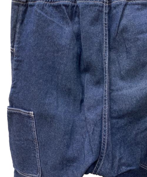 mercibeaucoup（メルシーボークー）mercibeaucoup (メルシーボークー) サルエルデニムパンツ インディゴの古着・服飾アイテム