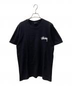 stussyステューシー）の古着「Tシャツ」｜ブラック