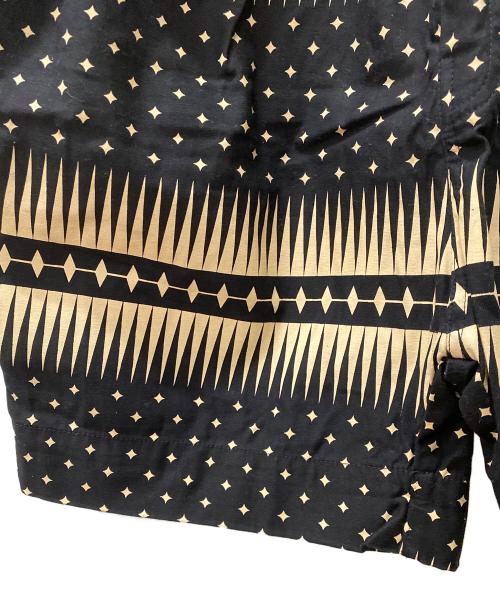 KTZ（ケーティーゼット）KTZ (ケーティーゼット) ショートパンツ ブラック×ベージュ サイズ:Mの古着・服飾アイテム