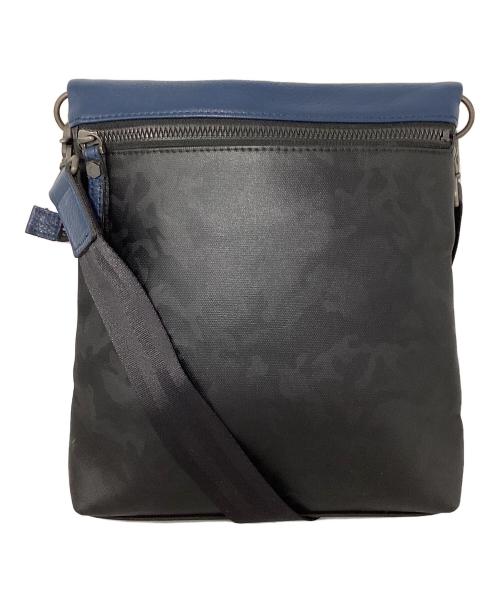 LANVIN en Bleu（ランバンオンブルー）LANVIN en Bleu (ランバンオンブルー) ショルダーバッグ ブルー×ブラックの古着・服飾アイテム