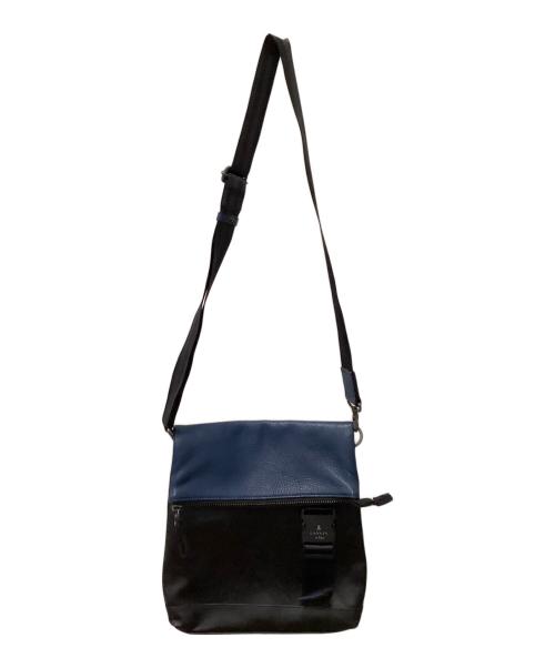 LANVIN en Bleu（ランバンオンブルー）LANVIN en Bleu (ランバンオンブルー) ショルダーバッグ ブルー×ブラックの古着・服飾アイテム