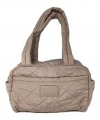 MARC JACOBSマークジェイコブス）の古着「Quilted Nylon Weekender トートバッグ」｜ピンク