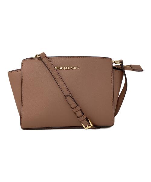 MICHAEL KORS（マイケルコース）MICHAEL KORS (マイケルコース) ショルダーバッグ ピンクの古着・服飾アイテム