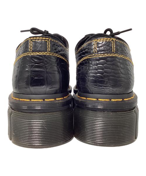 Dr.Martens（ドクターマーチン）Dr.Martens (ドクターマーチン) Heaven by Marc Jacobs (ヘブンバイマークジェイコブス) AUDRICK 3i HMJ CROCO ブラック サイズ:UK7の古着・服飾アイテム