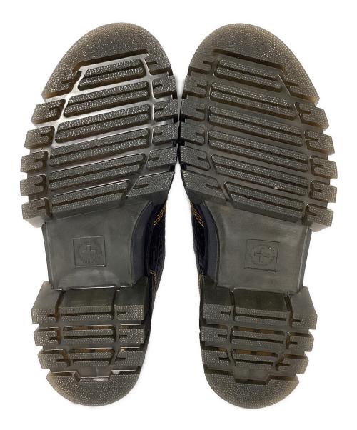 Dr.Martens（ドクターマーチン）Dr.Martens (ドクターマーチン) Heaven by Marc Jacobs (ヘブンバイマークジェイコブス) AUDRICK 3i HMJ CROCO ブラック サイズ:UK7の古着・服飾アイテム