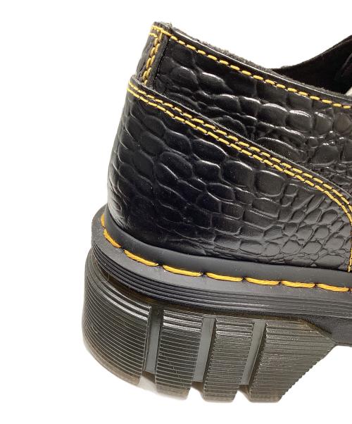 Dr.Martens（ドクターマーチン）Dr.Martens (ドクターマーチン) Heaven by Marc Jacobs (ヘブンバイマークジェイコブス) AUDRICK 3i HMJ CROCO ブラック サイズ:UK7の古着・服飾アイテム