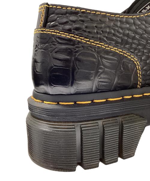 Dr.Martens（ドクターマーチン）Dr.Martens (ドクターマーチン) Heaven by Marc Jacobs (ヘブンバイマークジェイコブス) AUDRICK 3i HMJ CROCO ブラック サイズ:UK7の古着・服飾アイテム
