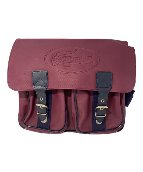 LACOSTE（ラコステ）LACOSTE (ラコステ) メッセンジャーバッグ パープルの古着・服飾アイテム