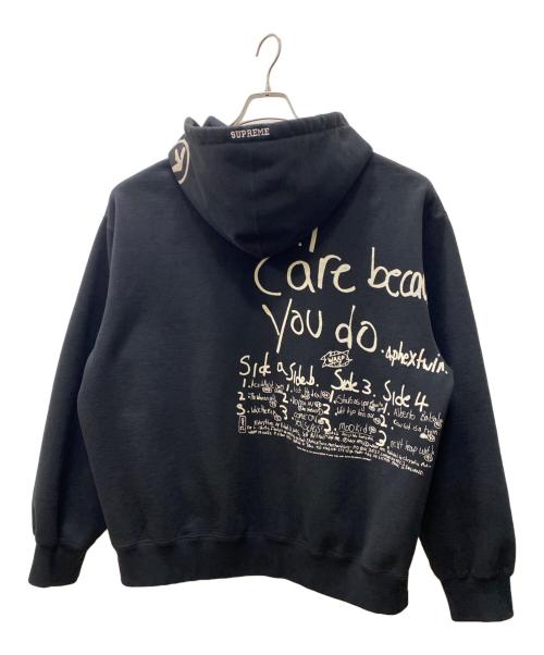 SUPREME（シュプリーム）Supreme (シュプリーム) Aphex Twin (エイフェックス ツイン) ジップパーカー ブラック サイズ:Lの古着・服飾アイテム
