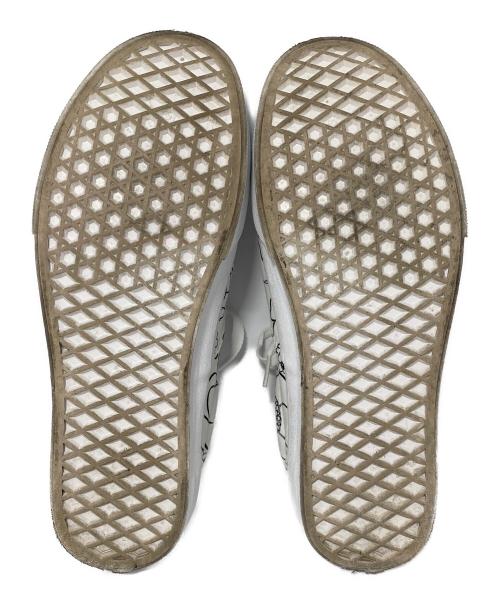 VANS（ヴァンズ）VANS (ヴァンズ) スニーカー ホワイト×ブラック サイズ:26cmの古着・服飾アイテム