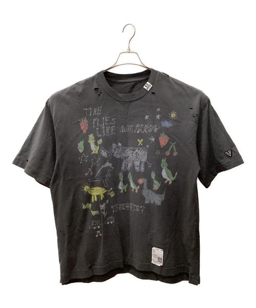 Maison MIHARA YASUHIRO（メゾン ミハラ ヤスヒロ）Maison MIHARA YASUHIRO (メゾン ミハラ ヤスヒロ) Kids Doodle Printed T-shirt グレー サイズ:46の古着・服飾アイテム