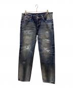 TMTティーエムティー）の古着「12oz SOFT DENIM 5P STRAIGHT」｜インディゴ