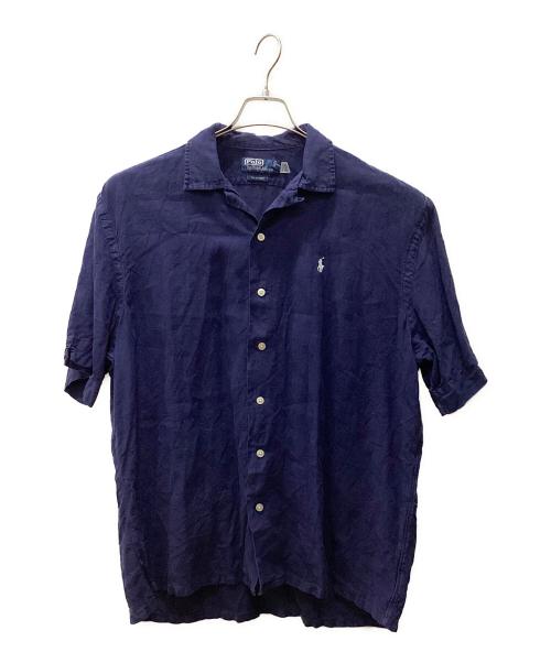 POLO RALPH LAUREN（ポロ・ラルフローレン）POLO RALPH LAUREN (ポロ・ラルフローレン) 半袖シャツ ネイビー サイズ:Mの古着・服飾アイテム