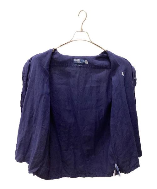 POLO RALPH LAUREN（ポロ・ラルフローレン）POLO RALPH LAUREN (ポロ・ラルフローレン) 半袖シャツ ネイビー サイズ:Mの古着・服飾アイテム