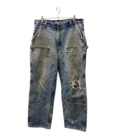 中古・古着通販】CarHartt (カーハート) ダブルニーデニムパンツ
