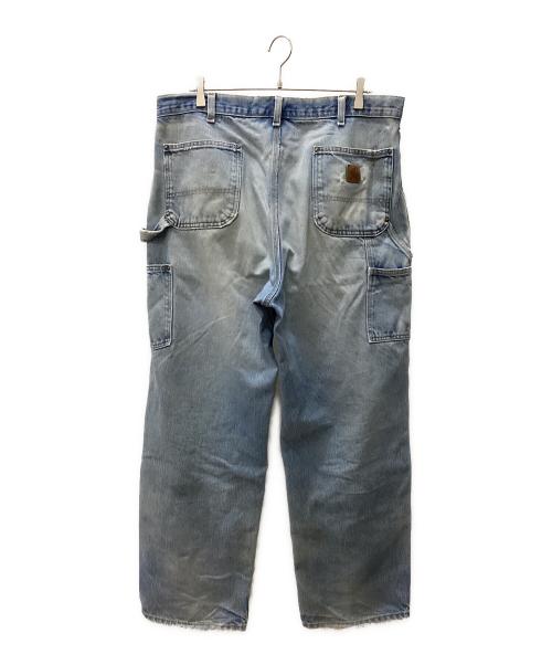 CarHartt（カーハート）CarHartt (カーハート) ダブルニーデニムパンツ ブルー サイズ:W38 L32の古着・服飾アイテム