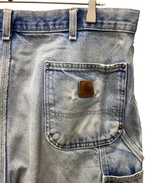 CarHartt（カーハート）CarHartt (カーハート) ダブルニーデニムパンツ ブルー サイズ:W38 L32の古着・服飾アイテム